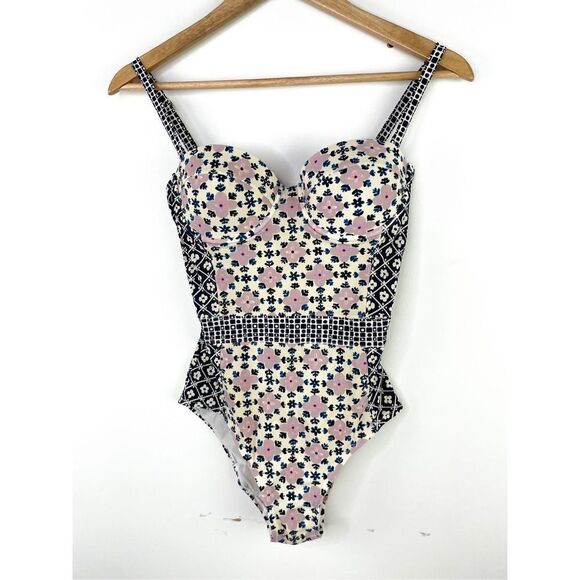 Tory Burch Underwire One-Piece Swimsuit Size XS - Picture 1 of 7